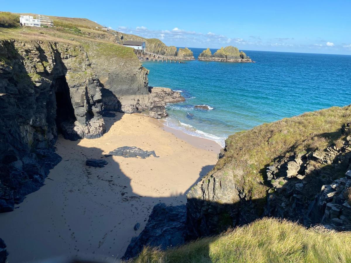 Polrunny Farm Blackberry Cottage - Cornwall Bliss In Sight Of The Sea Boscastle Dış mekan fotoğraf