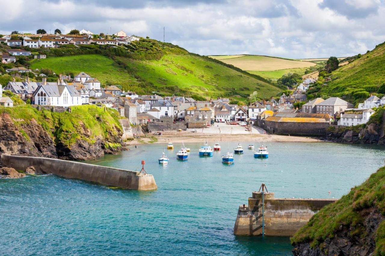 Polrunny Farm Blackberry Cottage - Cornwall Bliss In Sight Of The Sea Boscastle Dış mekan fotoğraf