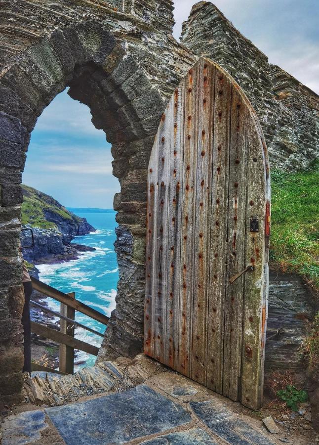 Polrunny Farm Blackberry Cottage - Cornwall Bliss In Sight Of The Sea Boscastle Dış mekan fotoğraf