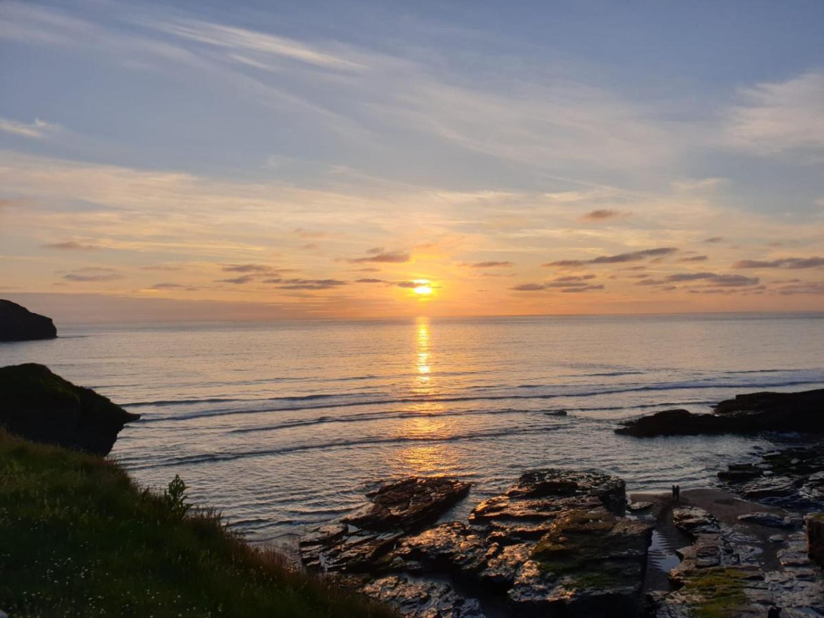 Polrunny Farm Blackberry Cottage - Cornwall Bliss In Sight Of The Sea Boscastle Dış mekan fotoğraf