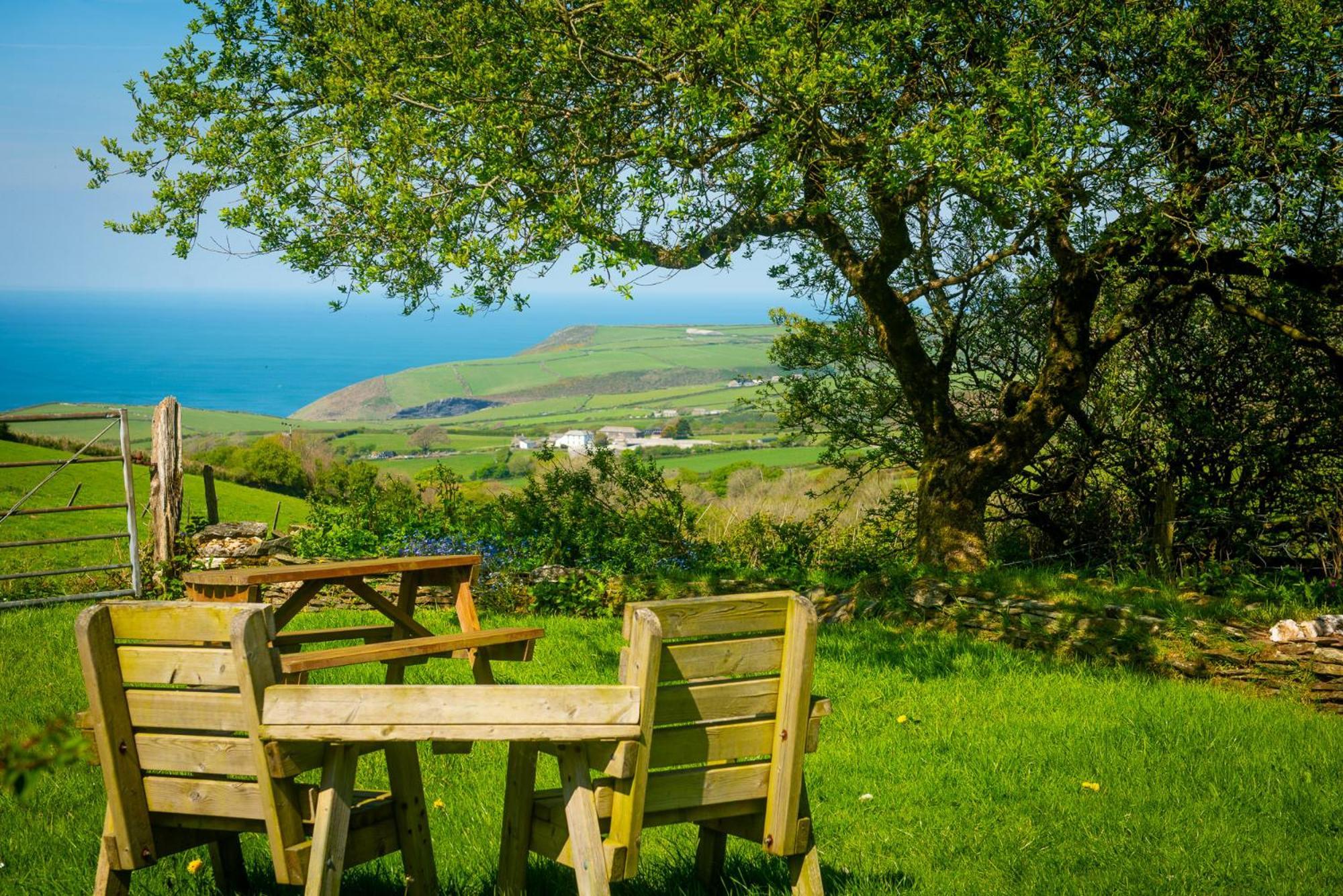 Polrunny Farm Blackberry Cottage - Cornwall Bliss In Sight Of The Sea Boscastle Dış mekan fotoğraf